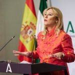 La consejera de Economía y Hacienda de la Junta de Andalucía, Carolina España. Joaquín Corchero / Europa Press