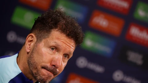 El entrenador argentino del Atlético de Madrid, Diego Pablo Simeone. EFE/ Javier Lizón