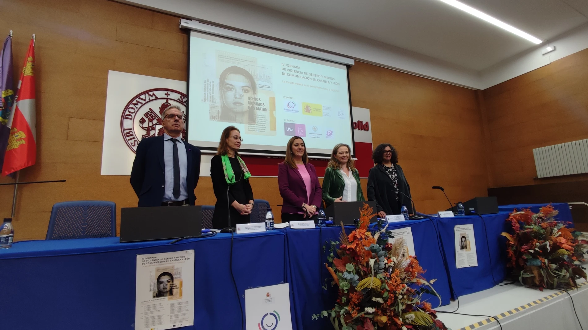 Inauguración de las Jornadas de Violencia de Género de la Asociación de Periodistas Feministras de Castilla y León
