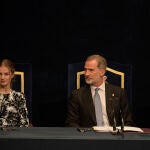 El Rey Felipe VI y la Princesa Leonor presiden la ceremonia de entrega de la 42 edición de los Premios Princesa de Asturias
