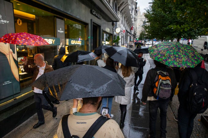 Vuelven las lluvias a Madrid