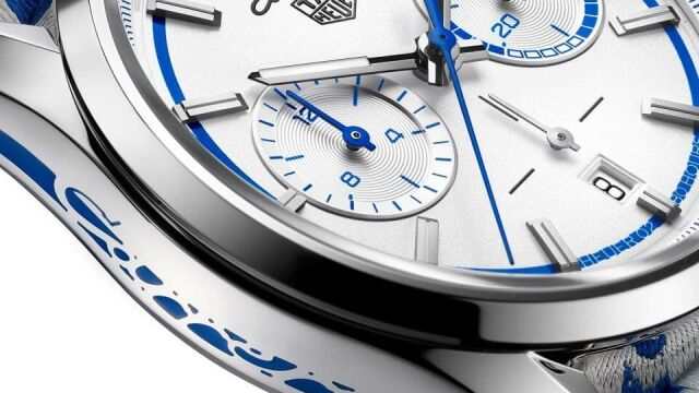 Detalle del nuevo TAG Heuer Carrera x Porsche.