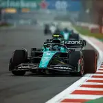 Vettel en el Gran Premio de México