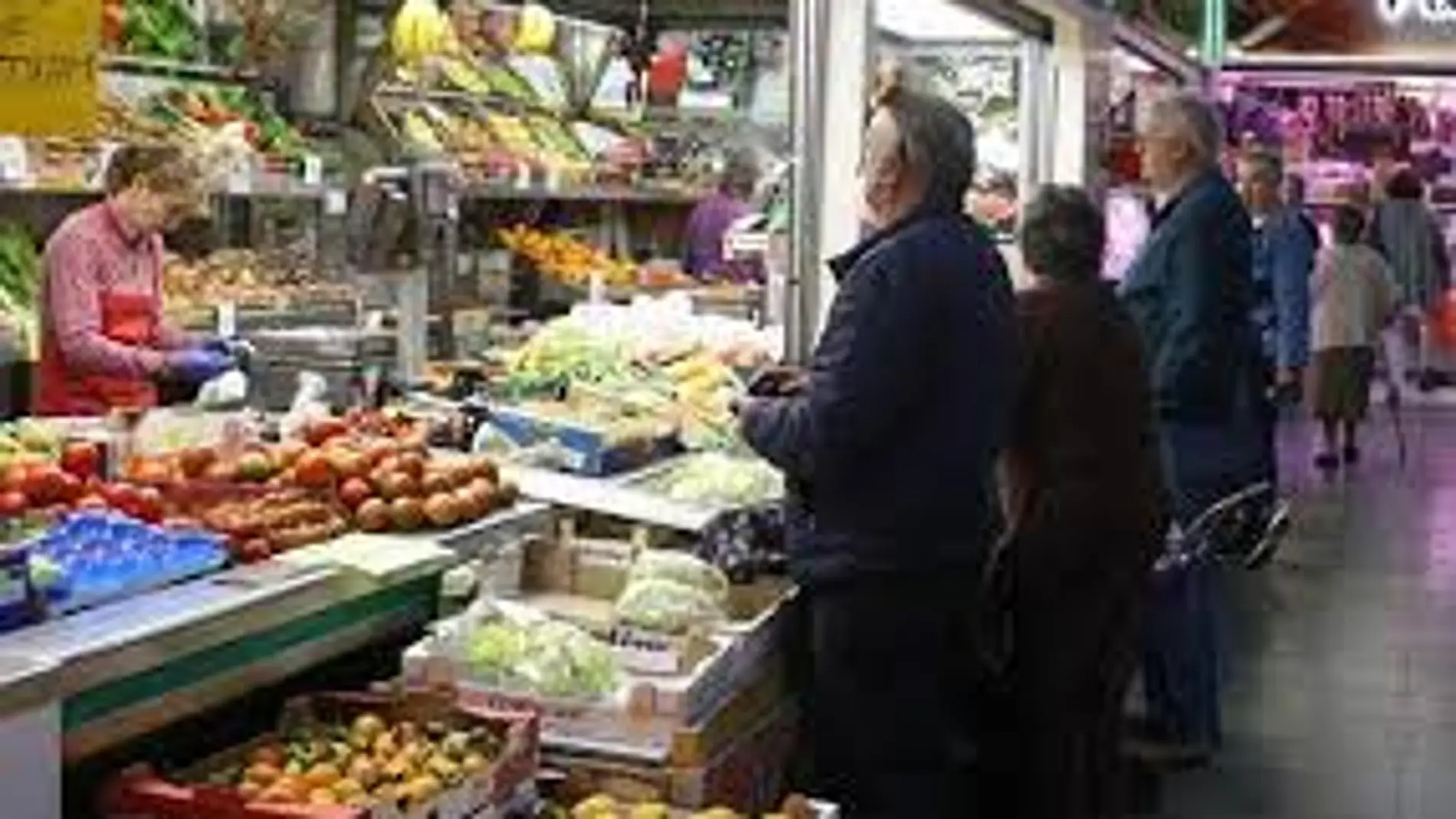 Puesto de un mercado