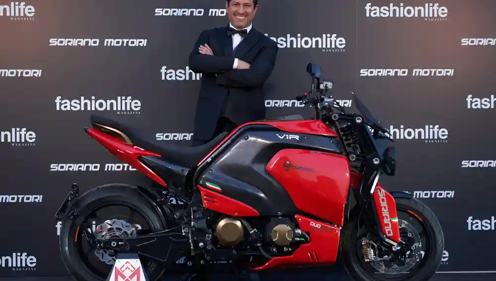 Marco Antonio Soriano en la presentación.