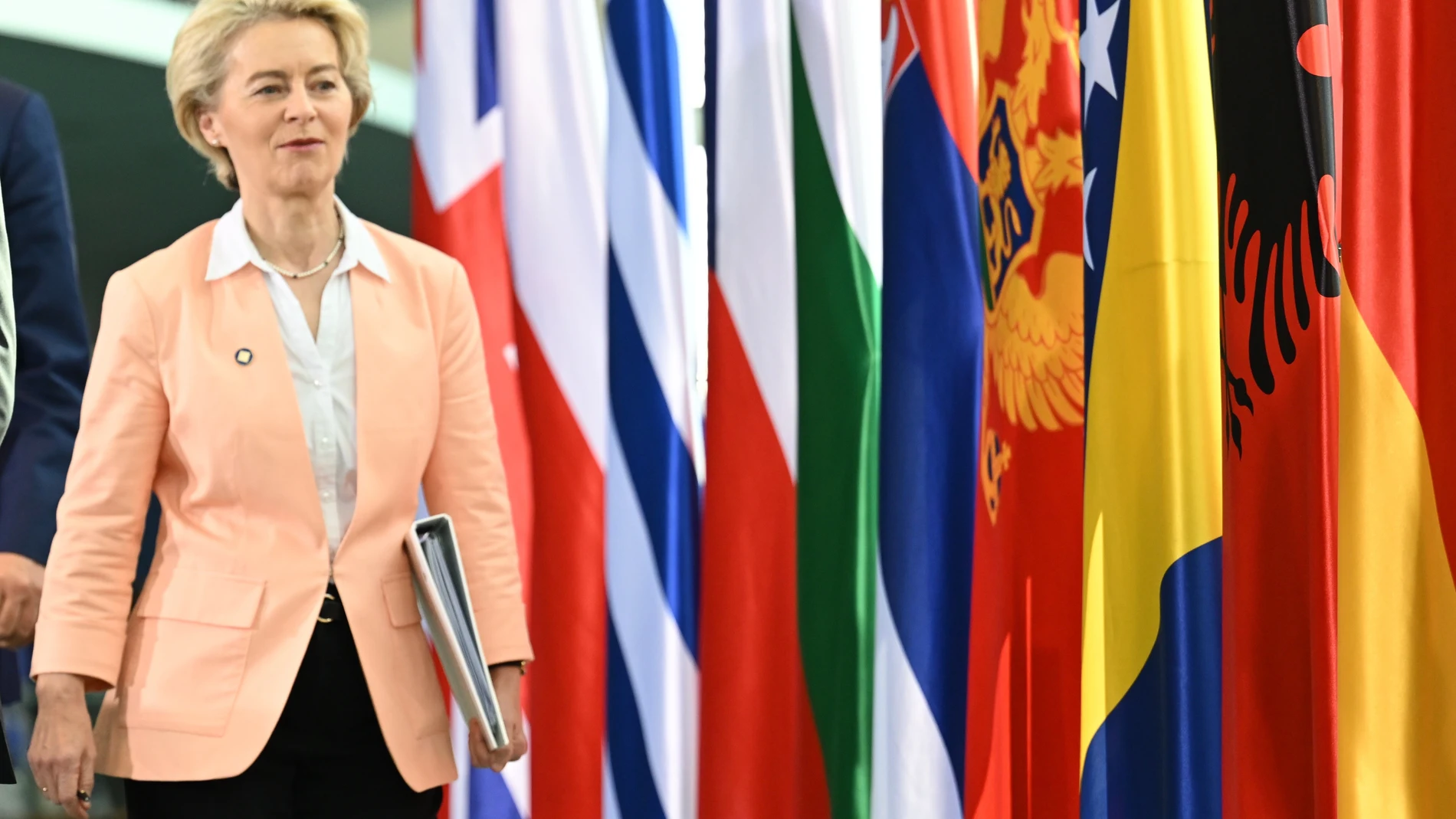 La presidenta de la Comisión Europea, Ursula von der Leyen, la pasada semana
