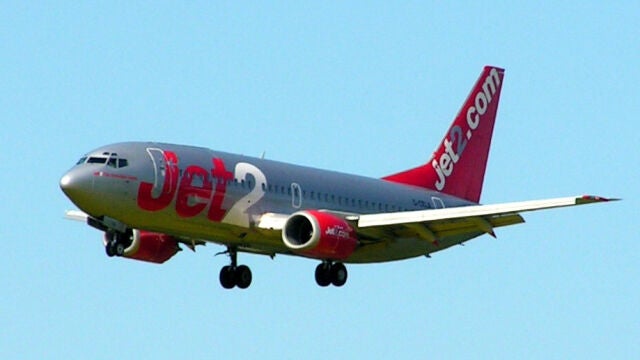 Avión de la compañía británica Jet2