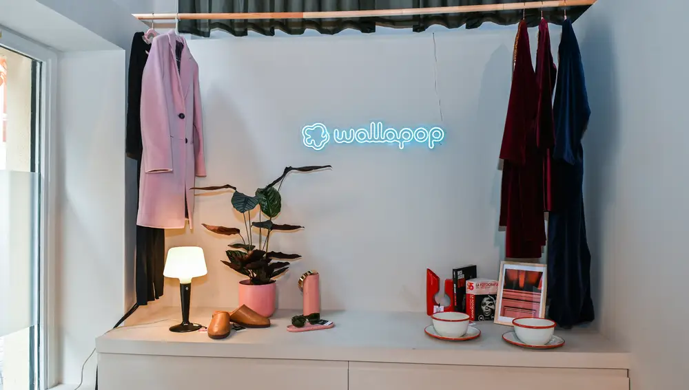 Productos de la Pop Up de Wallapop en Madrid