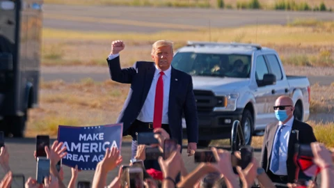 El ex presidente Donald Trump