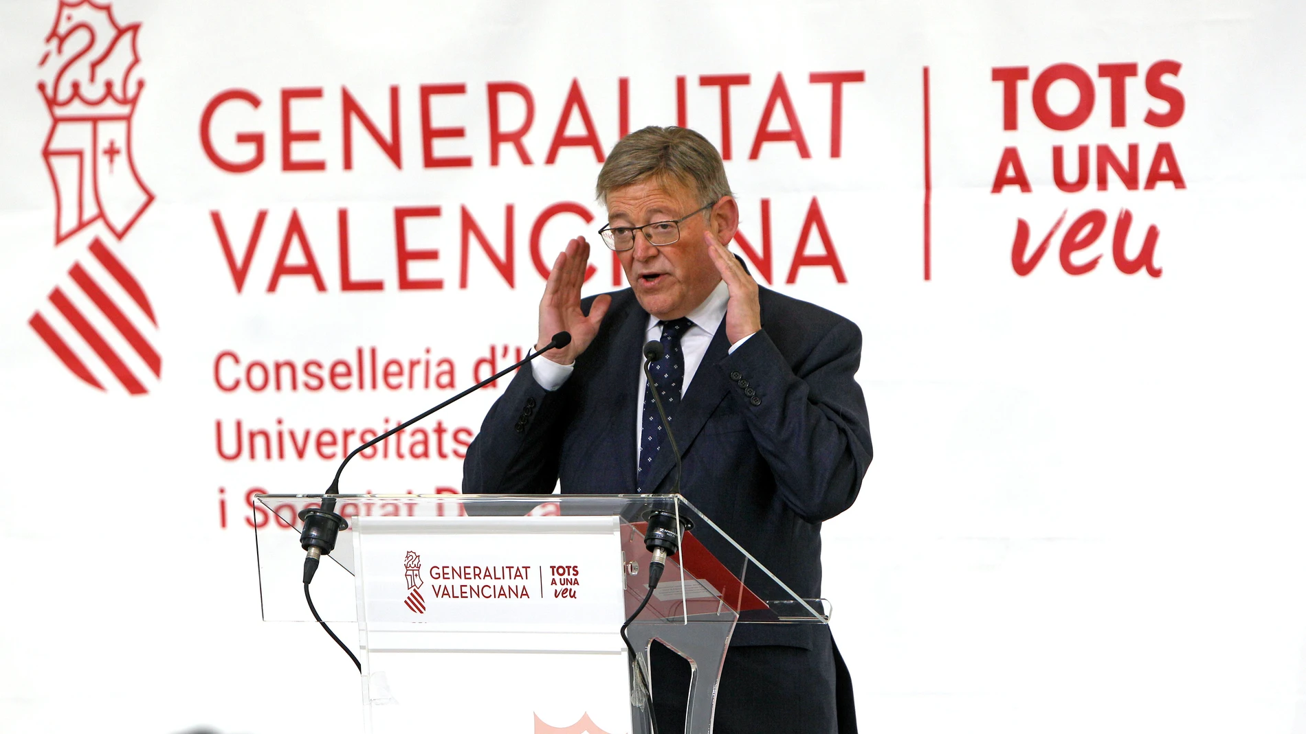 El presidente de la Generalitat Valenciana, Ximo Puig