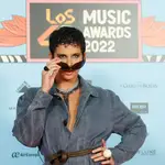 La cantante Nathy Peluso a su llegada a la gala de Los40 Music Awards. EFE/ Mariscal