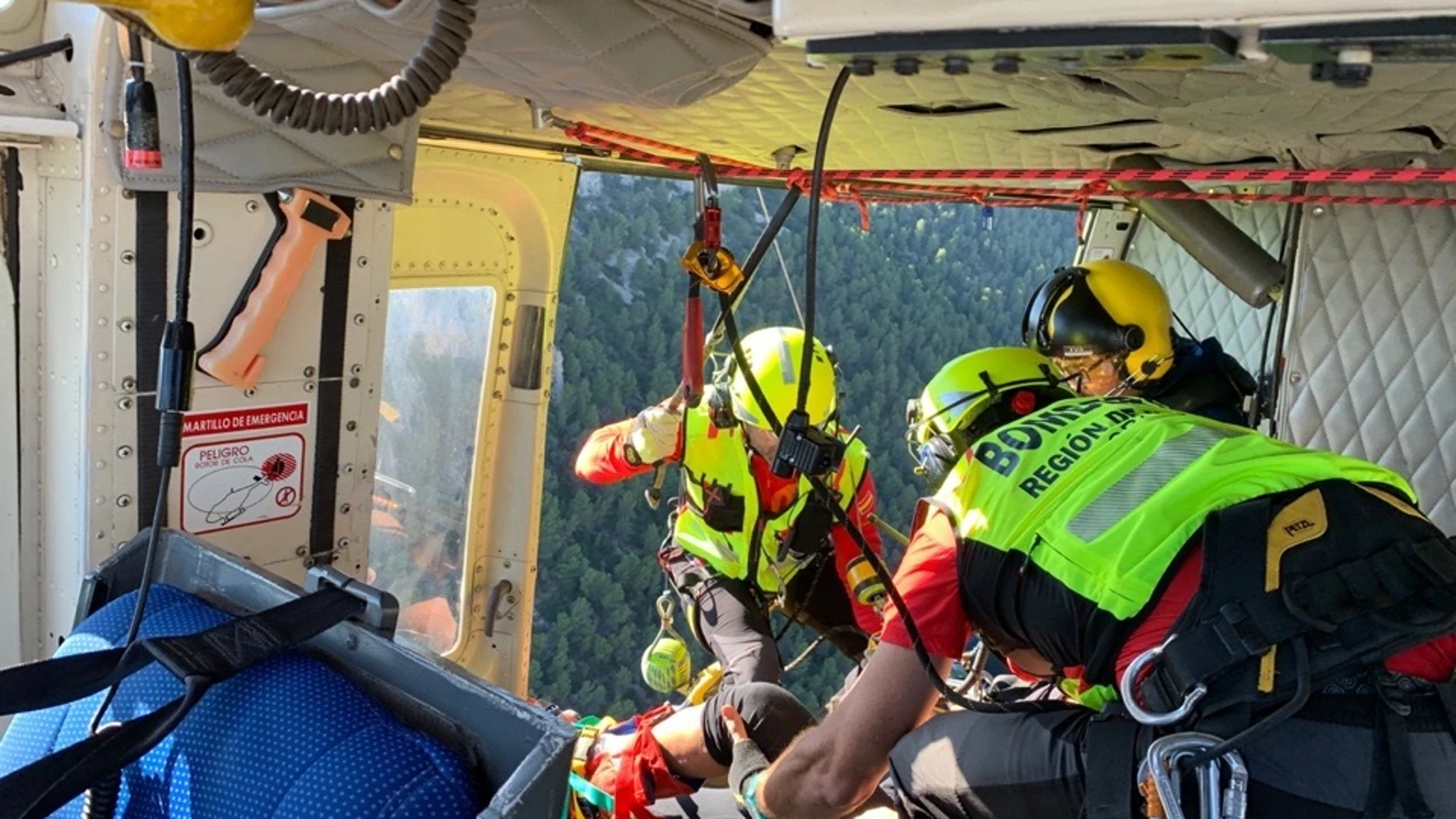 Imagen del rescate