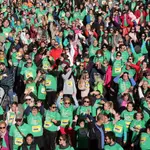 Más de 45.000 personas participan en la XI Marcha 'Valladolid contra el cáncer'