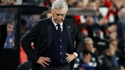 El entrenador del Real Madrid, Carlo Ancelotti