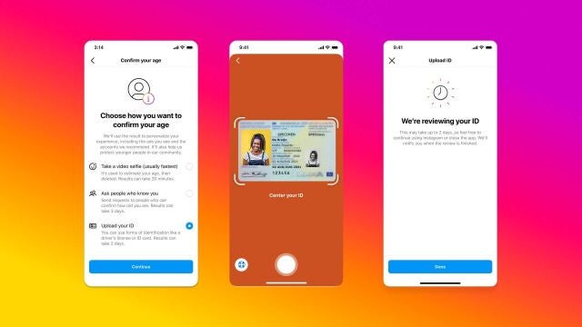 Nuevas herramientas de verificación de edad para Instagram.