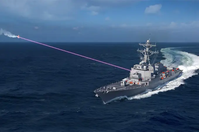 Defensa quiere dotar de armas láser a los buques de la Armada