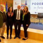 El consejero de la Presidencia, Jesús Julio Carnero, inaugura la jornada "Poder en femenino"
