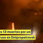 Ataque Ruso En Dnipropetrovsk