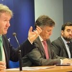 Lacalle, Vázquez y Alonso explican en rueda de prensa las enmiendas parciales del PP al PGEPPCYL09/11/2022