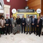 Autoridades y galardonados con los Premios Solidarios de la ONCE en Castilla y León
