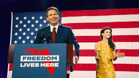 El gobernador de Florida, el republicano Ron DeSantis