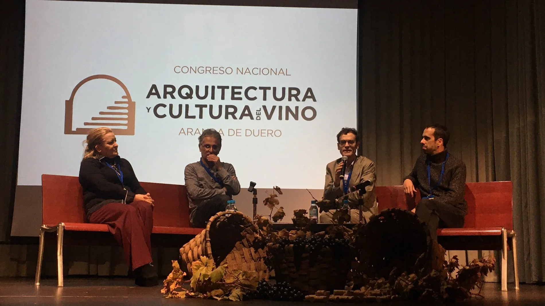 Más de doscientas personas se han inscrito en el Congreso nacional de Arquitectura y Cultura del Vino celebrado en Aranda de Duero.