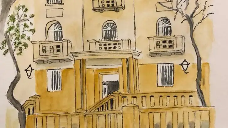 Ilustraciones del proyecto de Urban Sketchers Madrid para Legado Arturo Soria