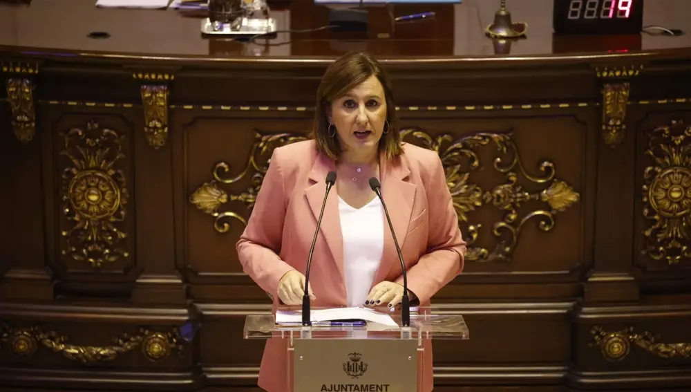 La portavoz del PP en el Ayuntamiento de Valencia, María José Catalá