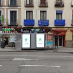 Campaña publicitaria de la Diputación de Palencia por las calles de Madrid