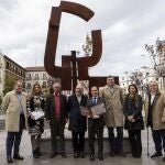 El delegado de Medio Ambiente y Movilidad, Borja Carabante, inaugura el renovado parking de Santo Domingo