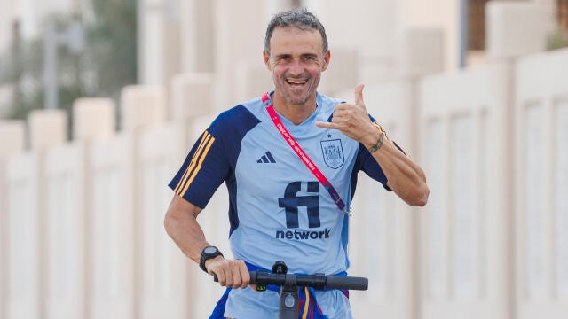 El entrenador de la selección española, Luis Enrique