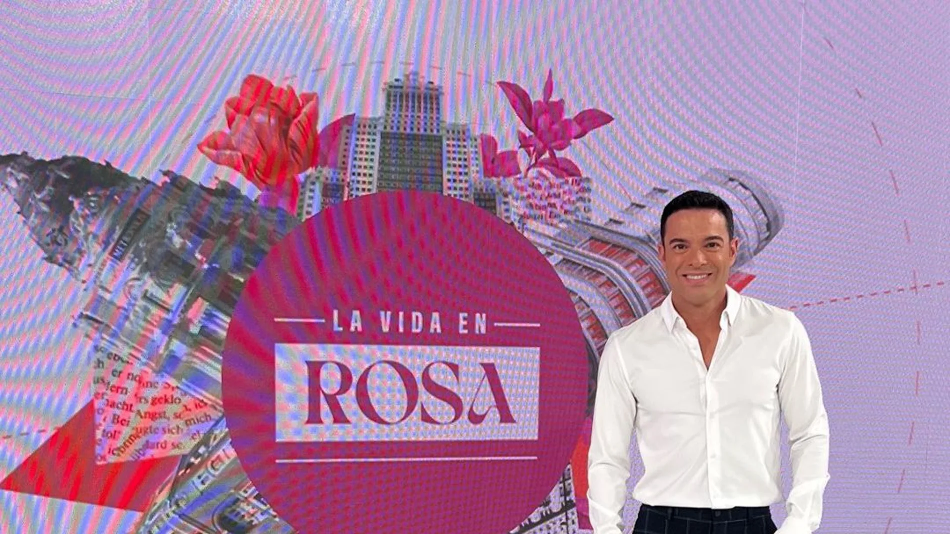 Antonio Rossi debuta como presentador con 'La Vida en Rosa' de Telemadrid