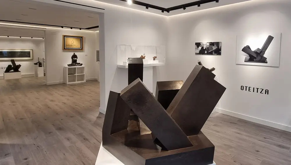 La exposición rinde homenaje a Jorge Oteiza, uno de los escultores españoles más importantes del siglo XX