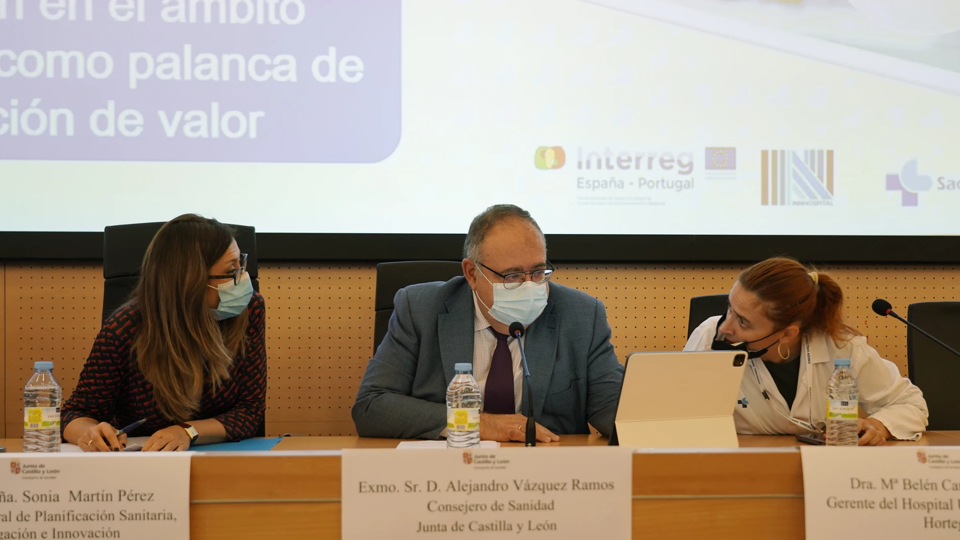 El consejero de Sanidad, Alejandro Vázquez, inaugura la I Jornada de Innovación en Salud en Castilla y León: 'Innovación en el ámbito hospitalario como palanca de generación de valor'