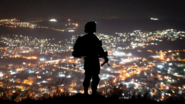 Un soldado israelí durante las operaciones en la Cisjordania ocupada