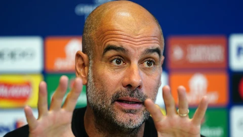 Pep Guardiola, técnico del Manchester City.