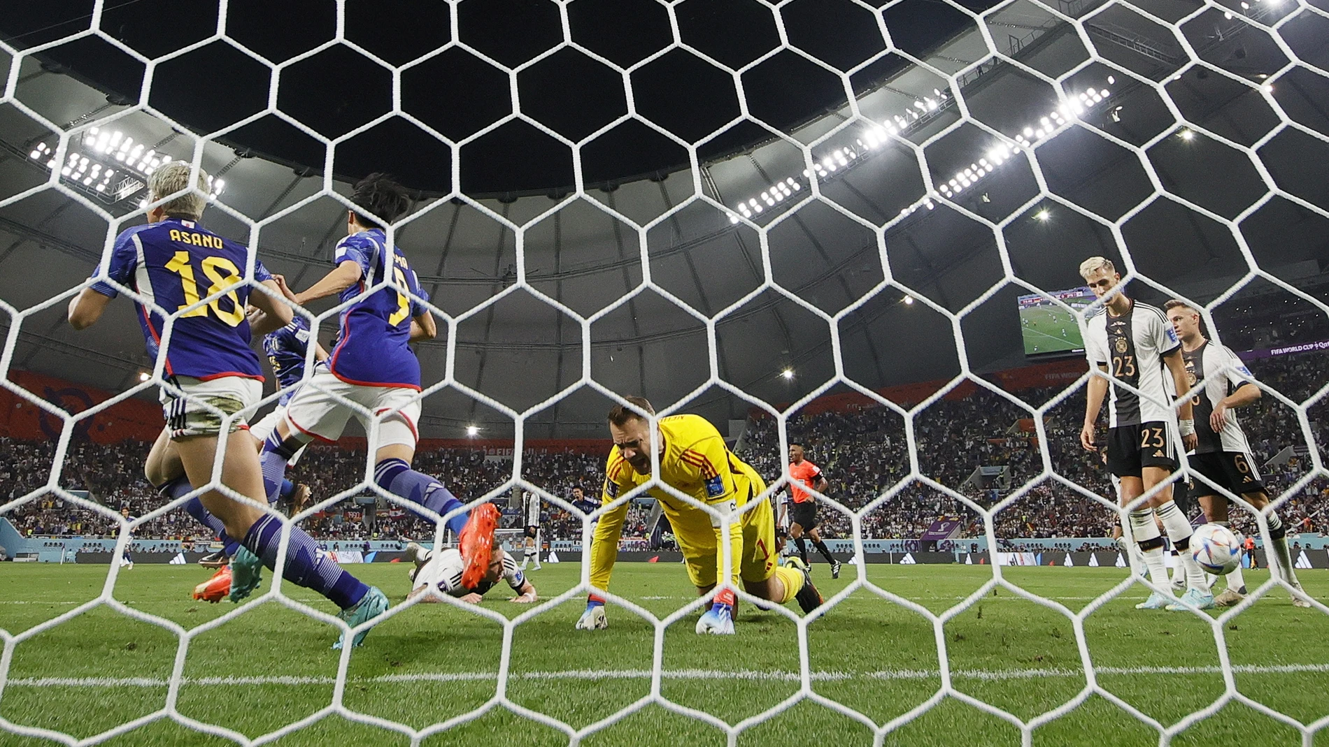 Neuer no pudo evitar que Japón ganase a Alemani en la segunda sorpresa del Mundial de Qatar 2022
