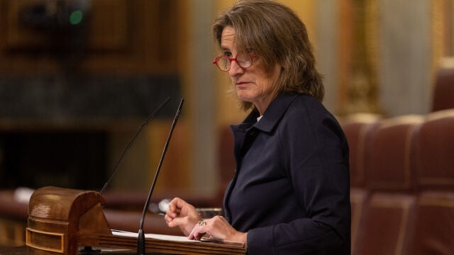La vicepresidenta tercera y ministra de Transición Ecológica y Reto Democrático, Teresa Ribera