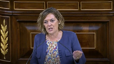Milagros Marcos interviene en el Congreso en el debate presupuestario