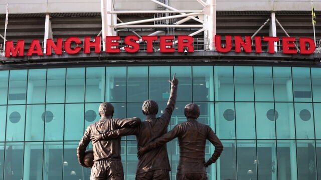 Entrada de Old Trafford, el estadio del Manchester United