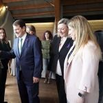 El presidente de la Junta de Castilla y León, Alfonso Fernández Mañueco, participa participa en el Observatorio de Género junto a Isabel Blanco