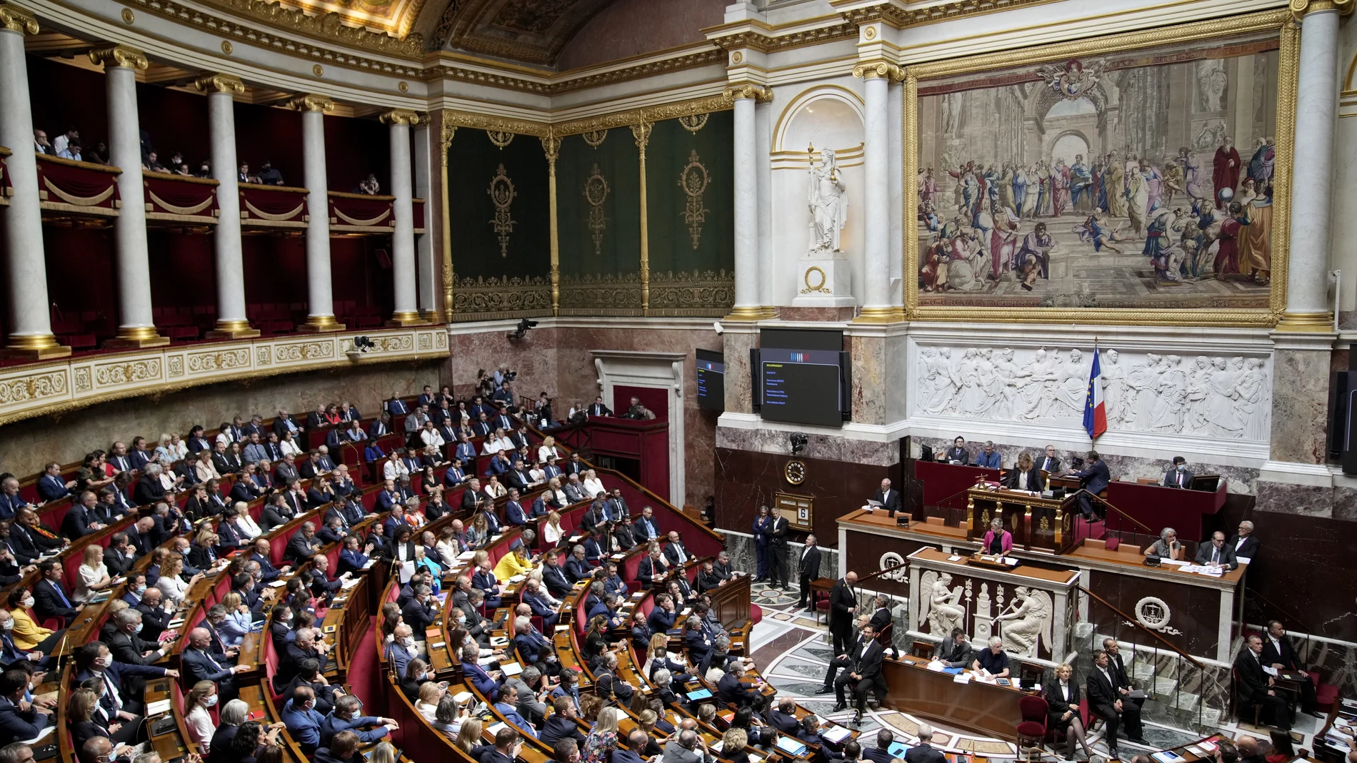 Imagen de archivo de la Asamblea Nacional francesa