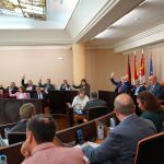 Pleno de la Diputación de Segovia, donde se han aprobado los presupuestos de 2023