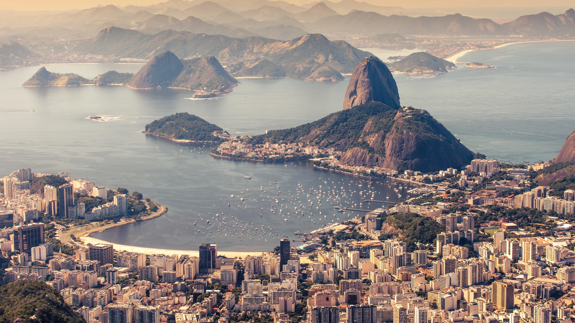 Vista panorámica de Río de Janeiro