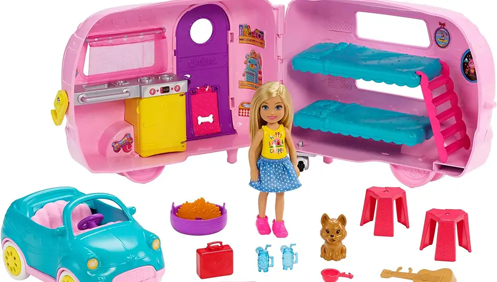 Muñeca Barbie y accesorios en oferta