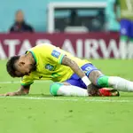  Neymar comparte una escalofriante fotografía de su tobillo lesionado