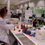 Pruebas de laboratorio en la empresa León Farma, una de las elegidas