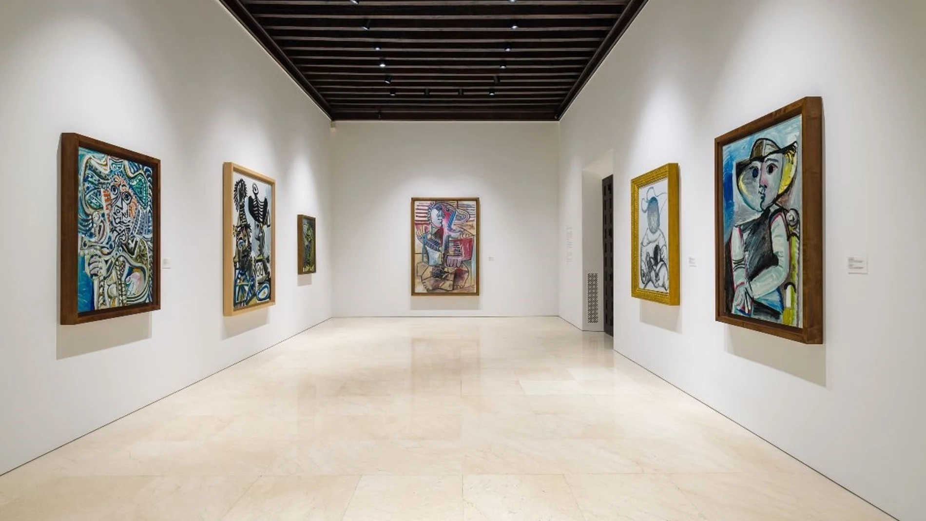 Una sala del Museo Picasso de Málaga