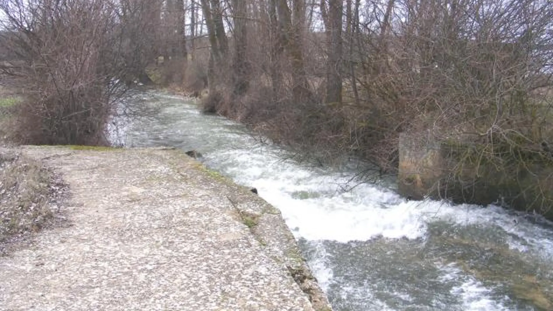 Río Aranzuelo, en Burgos