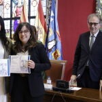 La investigadoras españolas Nahla Jemni y Maialen Sebastián, cuyos proyectos de investigación han sido premiados pòr la Cátedra Cajal con 40.000 euros cada uno